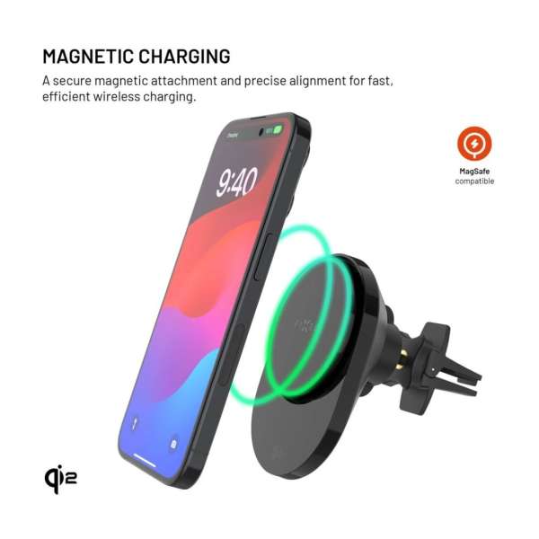 FIXED MagAir Qi2 Black