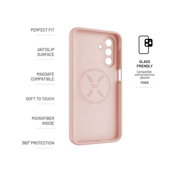 FIXED MagFlow for Samsung Galaxy A26 5G Pink