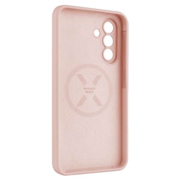 FIXED MagFlow hátlap Samsung Galaxy A36 5G készülékhez, rózsaszín