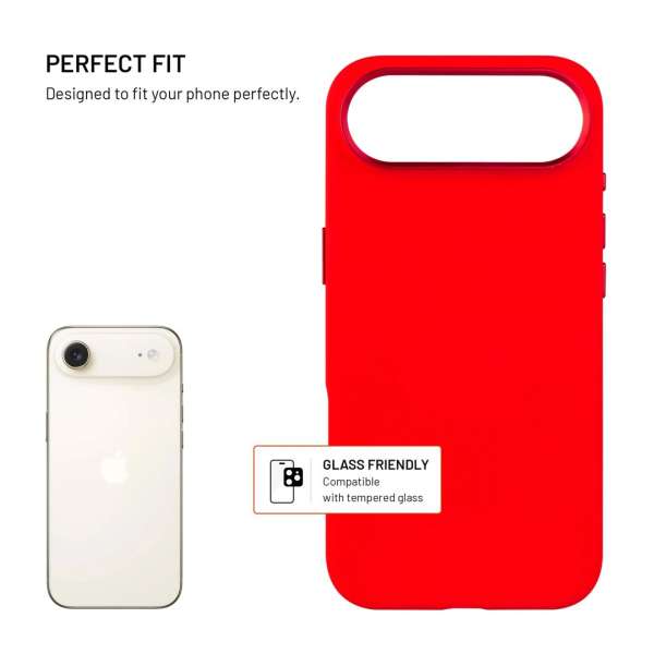 FIXED MagFlow tok Apple iPhone Air készülékhez, piros