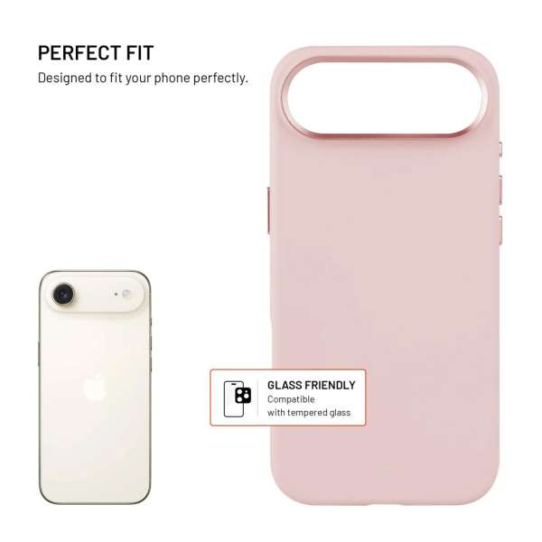 FIXED MagFlow tok Apple iPhone Air készülékhez, rózsaszín