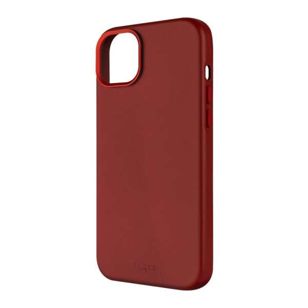 FIXED MagLeather telefontok MagSafe támogatással az Apple iPhone 14 készülékhez, piros színű