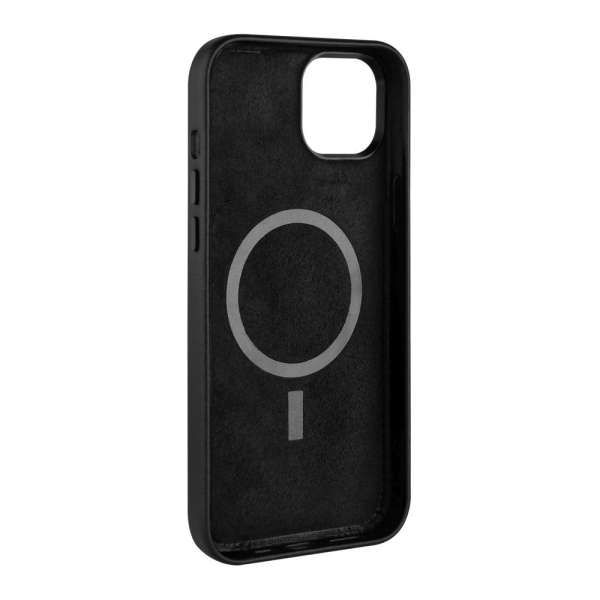 FIXED MagLeather tok Apple iPhone 15 Plus készülékhez, fekete