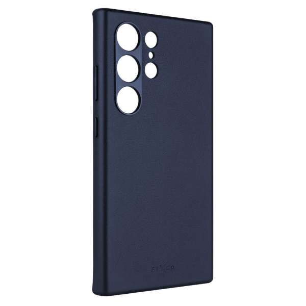 FIXED MagLeather valódi bőr telefontok Samsung Galaxy S24 Ultra készülékhez, kék, FIXLM-1258-BL