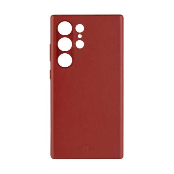 FIXED MagLeather valódi bőr telefontok Samsung Galaxy S24 Ultra készülékhez, piros, FIXLM-1258-RD