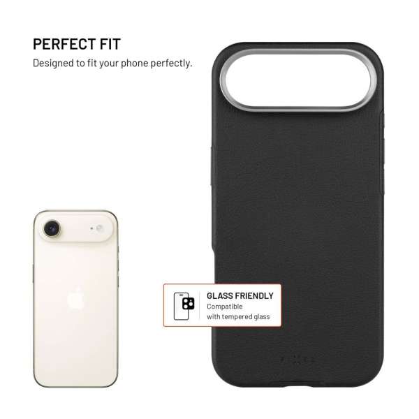 FIXED MagLeather telefontok Apple iPhone Air telefonhoz, fekete