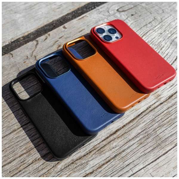 FIXED MagLeather telefontok MagSafe kompatibilis Apple iPhone 16e-hez, piros