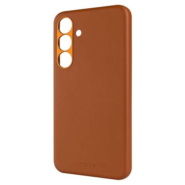 FIXED MagLeather telefontok Samsung Galaxy S25+-hoz, barna