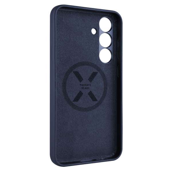 FIXED MagLeather telefontok Samsung Galaxy S25+-hoz, kék