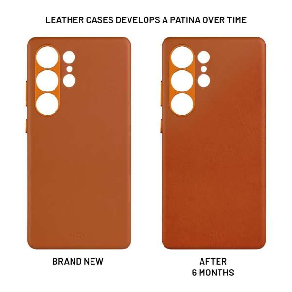 FIXED MagLeather telefontok Samsung Galaxy S25 Ultra-hoz, barna
