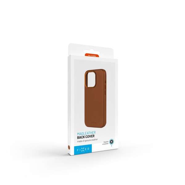 FIXED MagLeather telefontok Samsung Galaxy S25 Ultra-hoz, barna