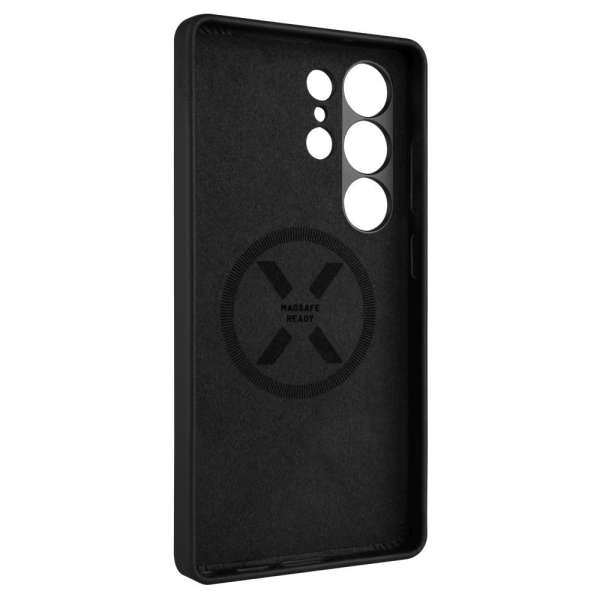 FIXED MagLeather telefontok Samsung Galaxy S25 Ultra-hoz, fekete