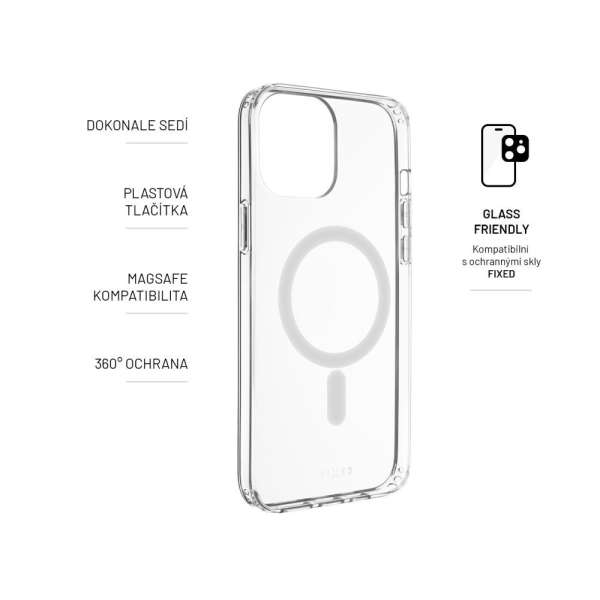 FIXED MagPure tok a Samsung Galaxy A55 5G készülékhez, átlátszó FIXPUM-1263