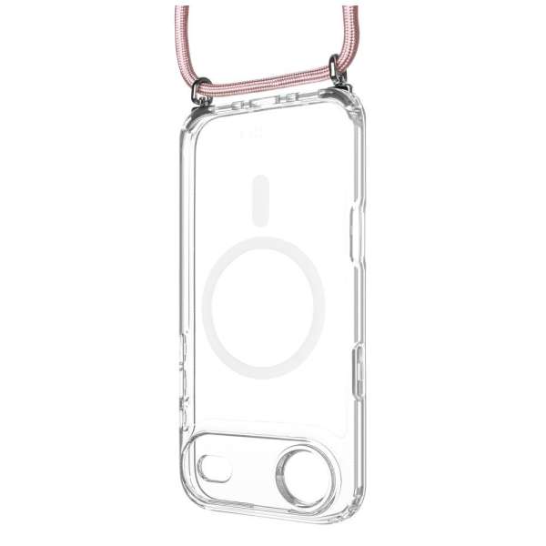 FIXED MagPure Neck tok Apple iPhone Air készülékhez, rózsaszín