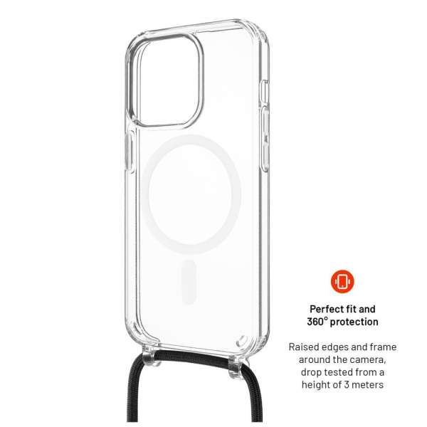 FIXED MagPure telefontok pro Apple iPhone 16e-hez, fekete