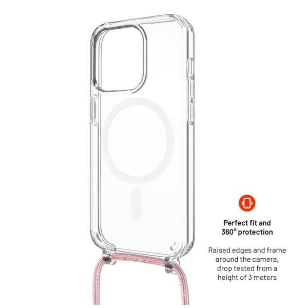 FIXED MagPure telefontok pro Apple iPhone 16e-hez, rózsaszín