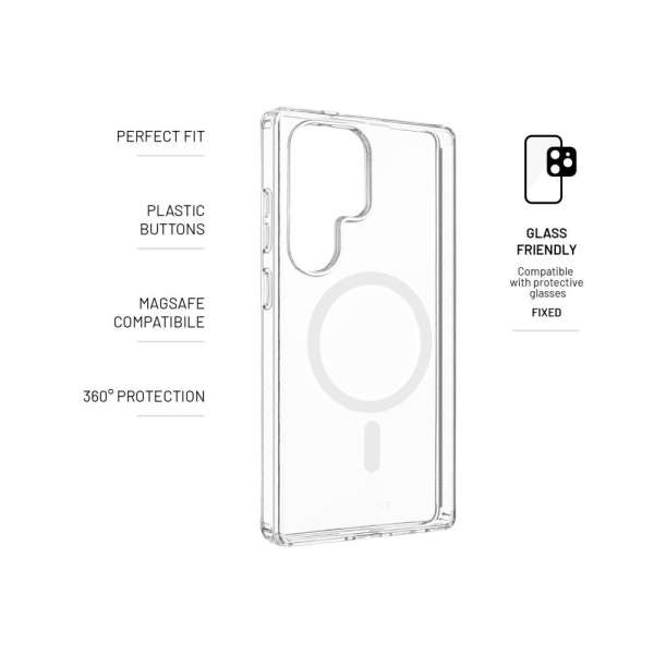 FIXED MagPure tok a Samsung Galaxy S25 Ultra készülékhez, átlátszó