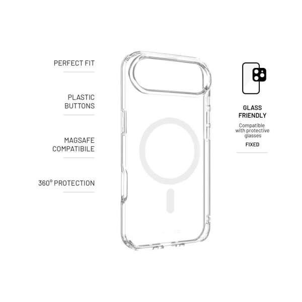 FIXED Magpure tok Apple iPhone Air készülékhez, átlátszó