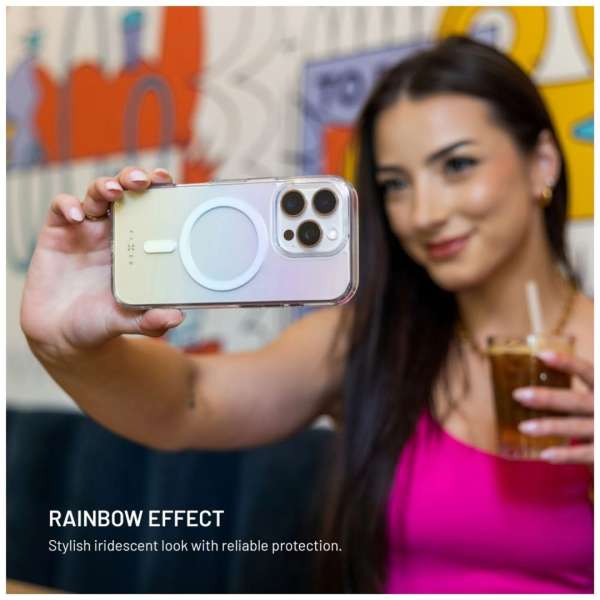 FIXED MagRainbow for Apple iPhone 16 készülékhez szivárványszínű