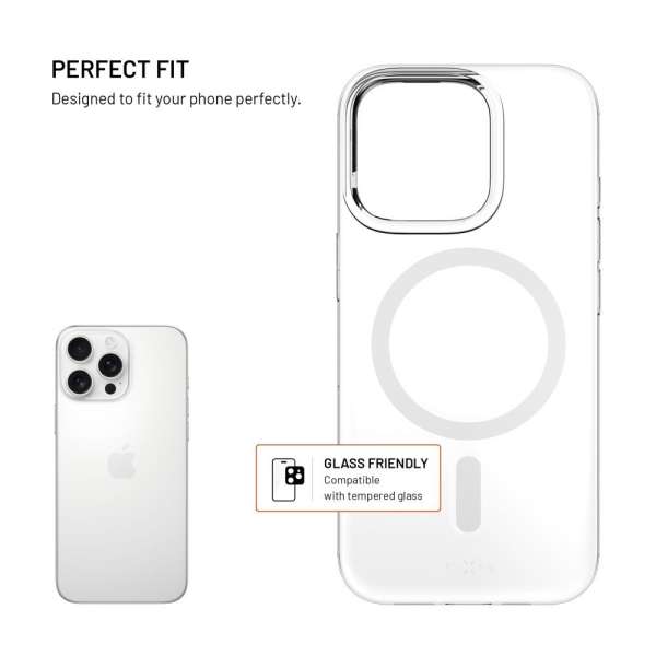 FIXED Magshell tok Apple iPhone 16 Pro Max készülékhez, átlátszó