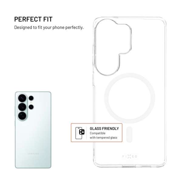 FIXED MagShell tok Samsung Galaxy S26 Ultra készülékhez, átlátszó