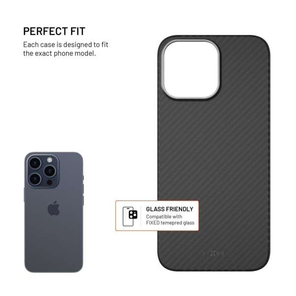 FIXED MagVelar Apple iPhone 15 Pro készülékhez, fekete