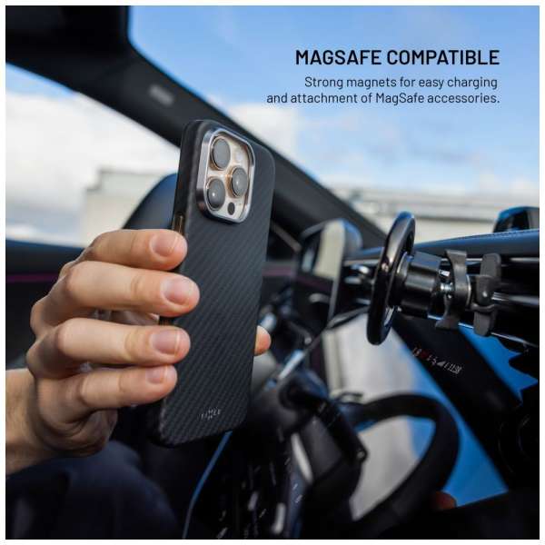 FIXED MagVelar Apple iPhone 16 Pro Max készülékhez, fekete