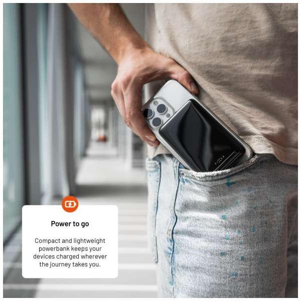 FIXED MagZen 10 Pro Qi2 standard 10000mAh PowerBank fekete