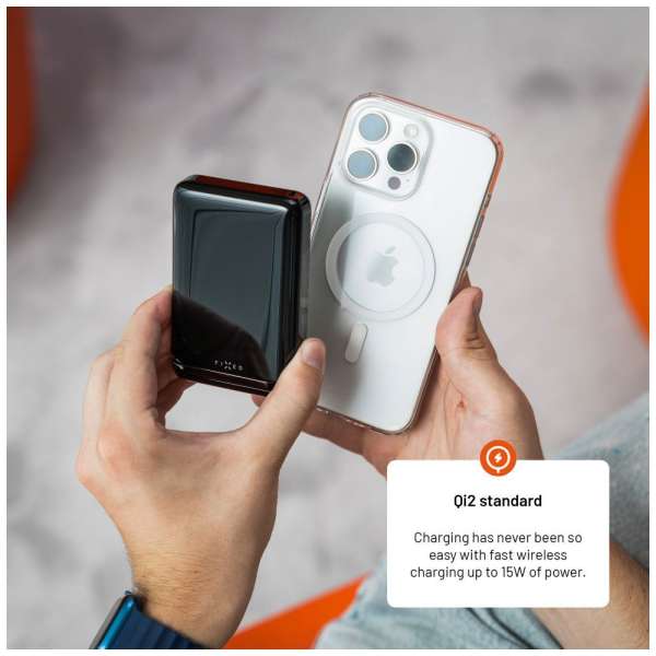 FIXED MagZen 10 Pro Qi2 standard 10000mAh PowerBank fekete