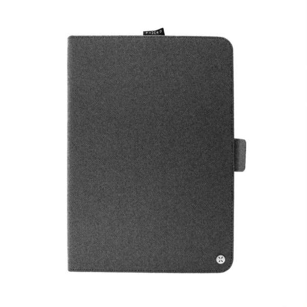 FIXED Novel fabric Tok tablets w/ Állvány and stylus pocket 10,1" Dark Szürke, Tablet PC kiegészítő