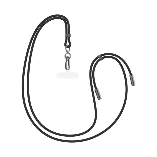 FIXED Nyakkábel USB-C/USB-C 1,6m PD 60W, fekete