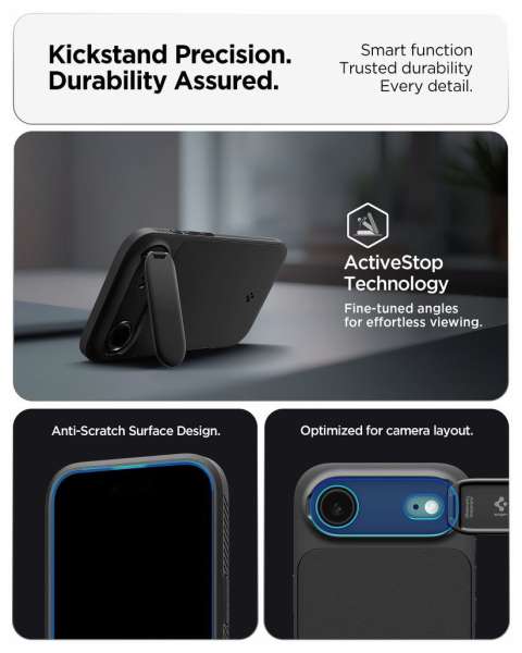 FIXED Optik Armor MagSafe case for iPhone Air Black
