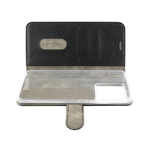 FIXED Opus oldalranyíló telefontok a Xiaomi 13T/13T Pro készülékhez, fekete