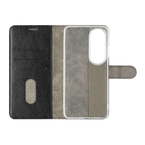 FIXED Opus oldalra nyíló telefontok Oppo A60 készülékhez, fekete