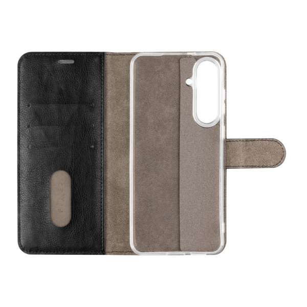 FIXED Opus oldalranyíló telefontok Samsung Galaxy S25 FE készülékhez, fekete