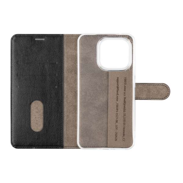 FIXED Opus oldalranyíló telefontok Xiaomi 15T készülékhez, fekete