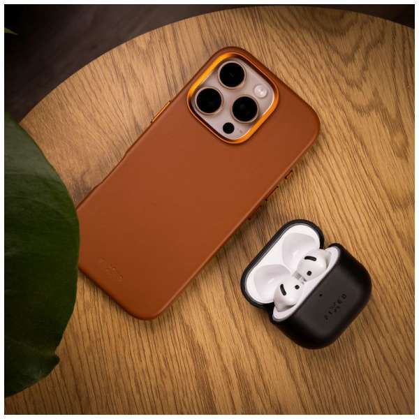 FIXED PodsLeather Apple Airpods 4-hez fekete