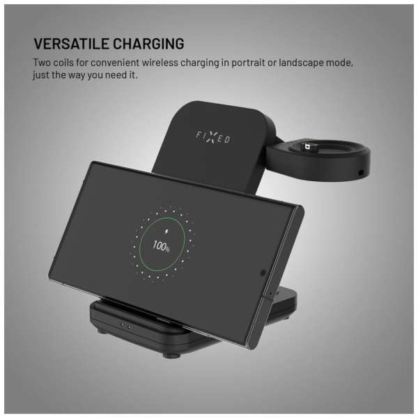FIXED Powerstation for Garmin Black