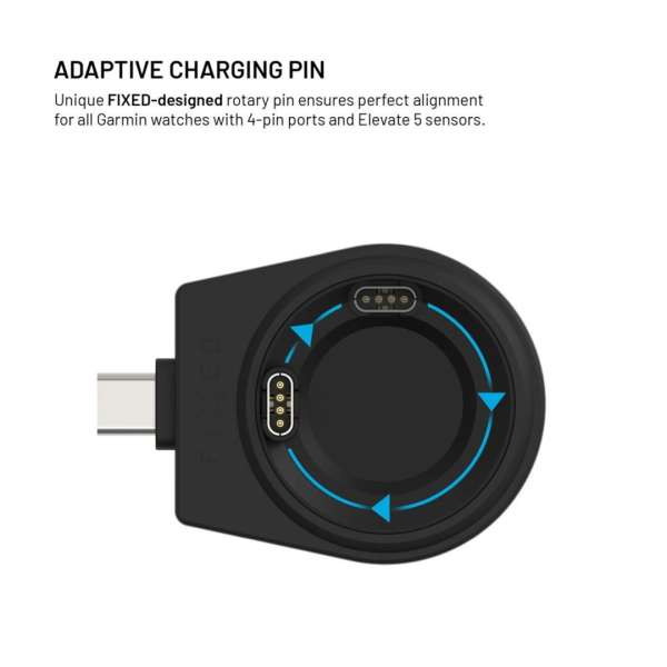 FIXED Powerstation for Garmin Black