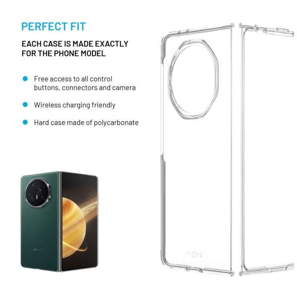 FIXED Pure átlátszó telefontok a Honor Magic V3 készülékhez, átlátszó
