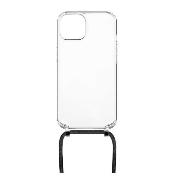 FIXED Pure Neck for Apple iPhone 15 Plus, Fekete, Mobiltelefon Kiegészítő