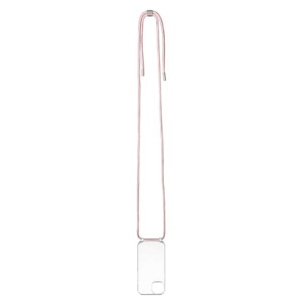 FIXED Pure Neck tok Apple iPhone 15 Plus telefonhoz, rózsaszín