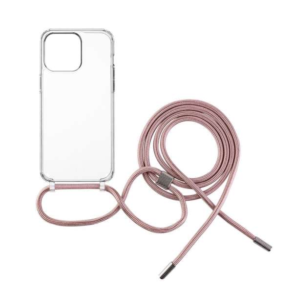FIXED Pure Neck tok Apple iPhone 15 Pro Max telefonhoz, rózsaszín