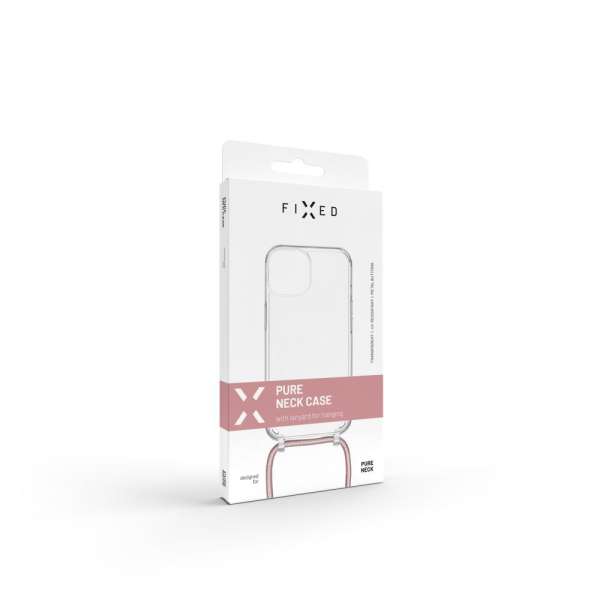 FIXED Pure Neck tok Apple iPhone 15 Pro Max telefonhoz, rózsaszín