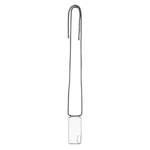 FIXED Pure Neck nyakba akasztahtó TPU gél tok  Samsung Galaxy A35 5G fekete FIXPUN-1262-BK