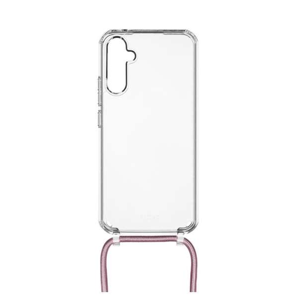 FIXED Pure Neck nyakba akasztahtó TPU gél tok Samsung Galaxy A35 5G Pink FIXPUN-1262-PI