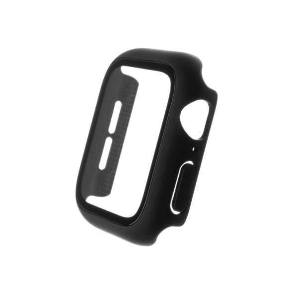 FIXED Üvegfólia Apple Watch 44mm-es okosórához Fekete