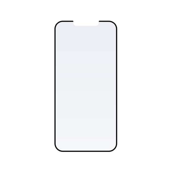 FIXED Rendkívül tartós edzett üveg por elleni aplikátorral Apple iPhone 13/13Pro/14 készülékhez, fekete