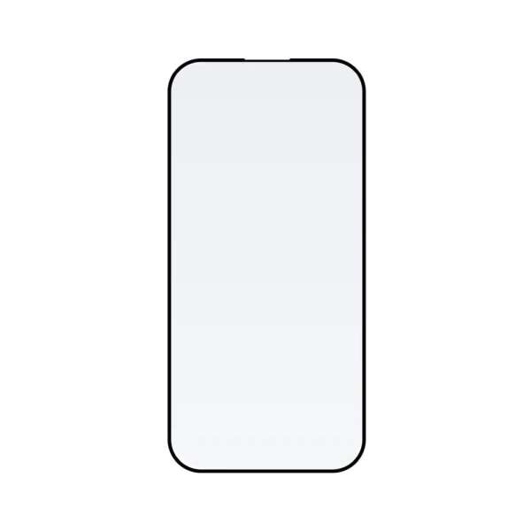 FIXED Rendkívül tartós edzett üveg por elleni aplikátorral Apple iPhone 14 Pro készülékhez, fekete