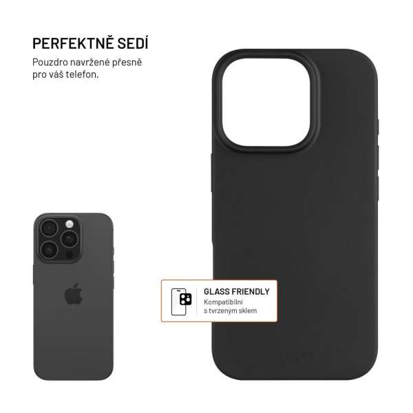 FIXED ReStory TPU tok Apple iPhone 16 Pro készülékhez, fekete